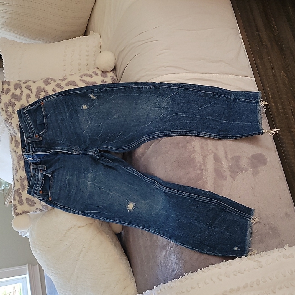 Abercrombie & Fitch mom jean size 24